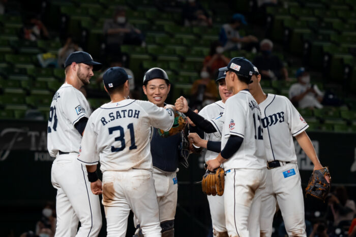 西武勝利!